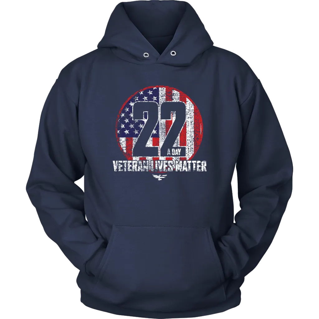 22 Awareness Unisex Hoodie