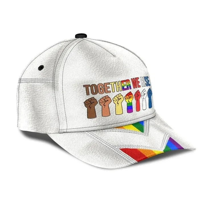 3D Baseball Classic Cap For Gay And Lesbian, Wonderful Lgbt Gaylien Printing Baseball Cap Hat