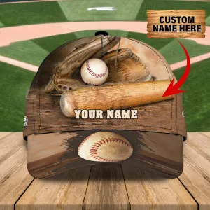 3D Classic Cap Baseball 09 Personalized Name Cap