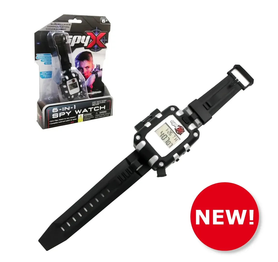 6-in-1 Spy Watch