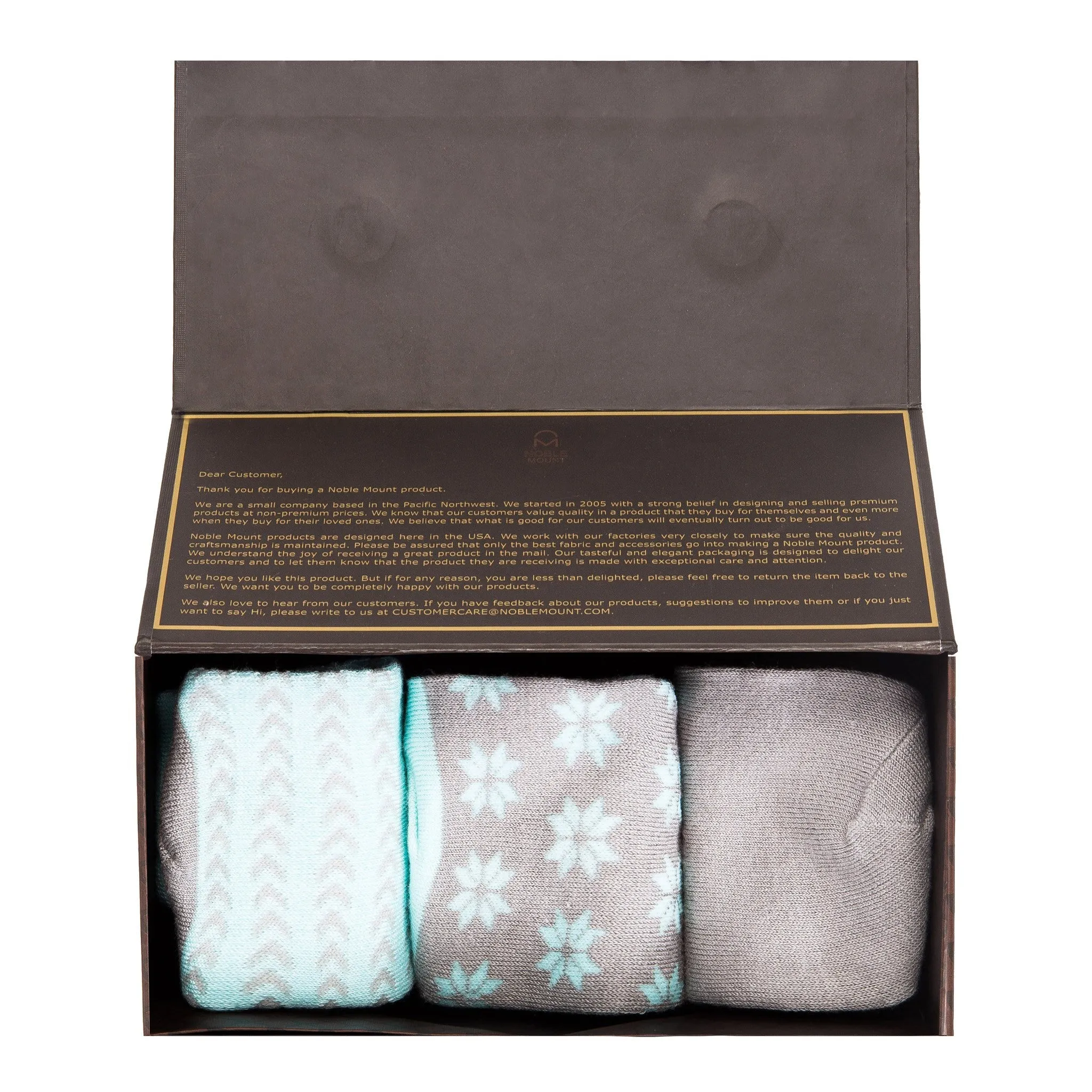 Box-PackagedWomen's Bamboo Crew Trouser Socks 3-Pack