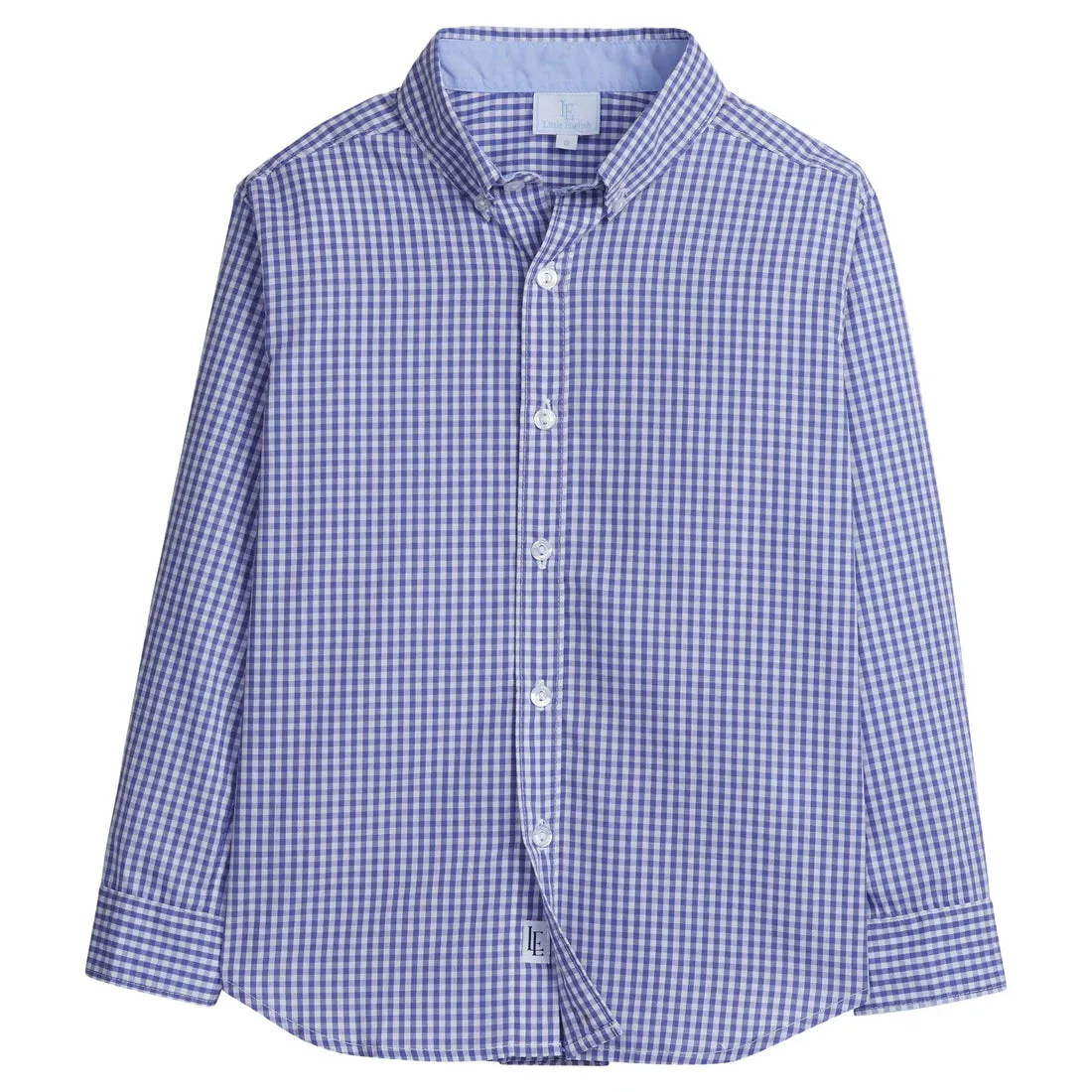 Button Down Shirt - Navy Gingham