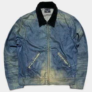 BZEN M.3315 MAVERICK-UL REGULAR FIT UNLINED DENIM JACKET-11.5oz-MID VINTAGE