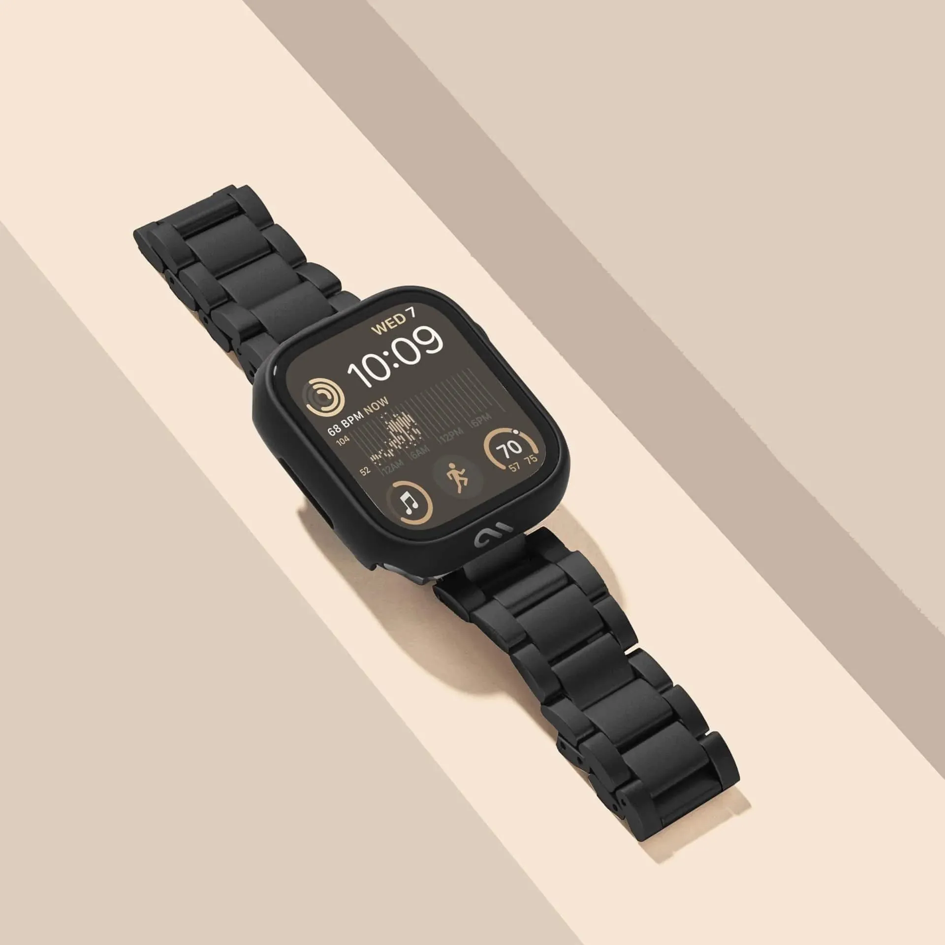 CASE-MATE  Apple Watch Series 7-8 41mm Tough Case - Clear Black Frame