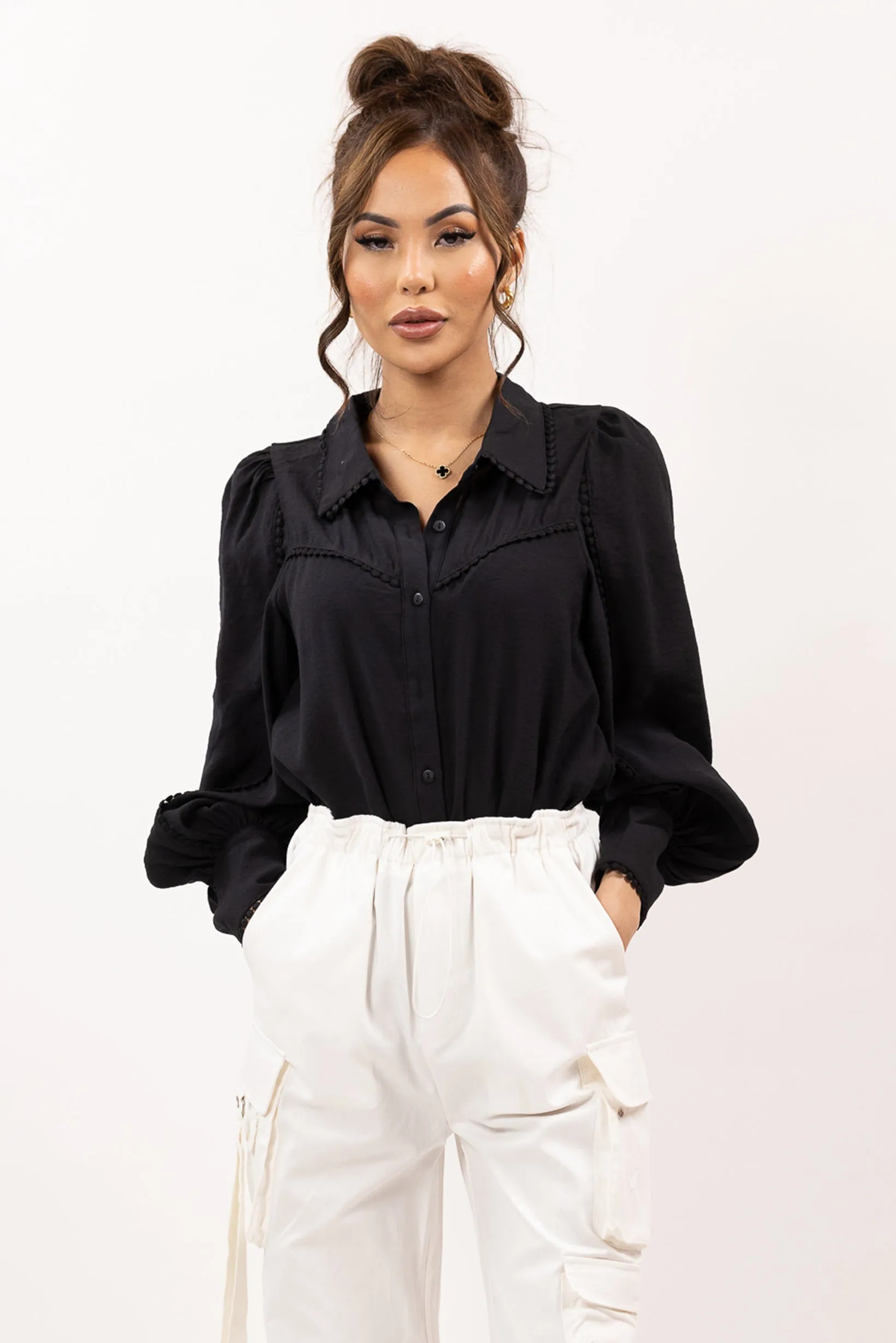 Cianne Detailed Shirt