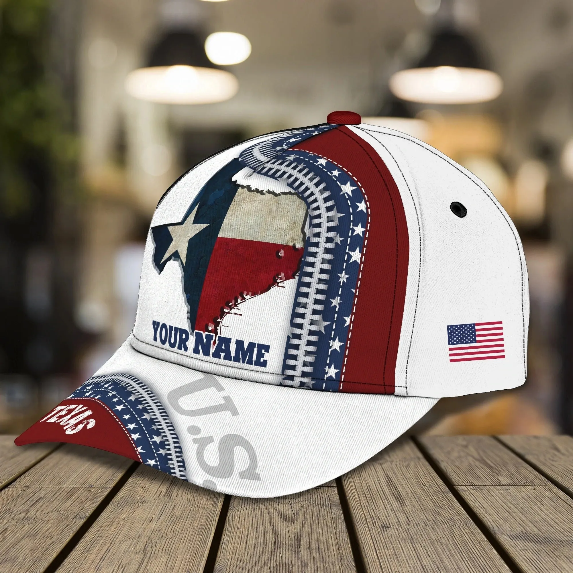 Customized 3D Full Printed Baseball Cap Pray For Texas, Texas Baseball Cap, Texas Classic Cap