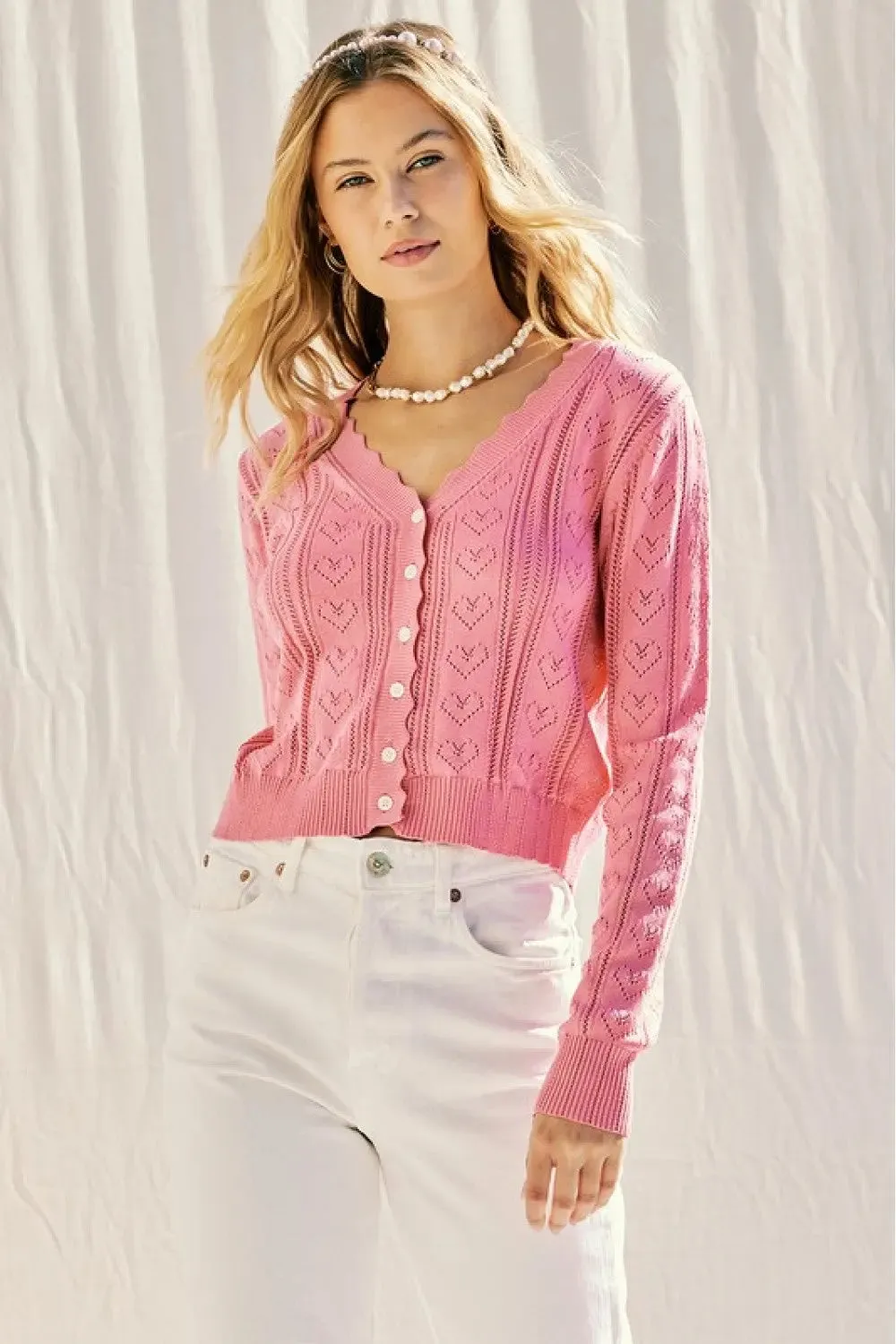 Illa Illa Sweet Heart Cardigan – Romantic, Cozy & Effortlessly Chic