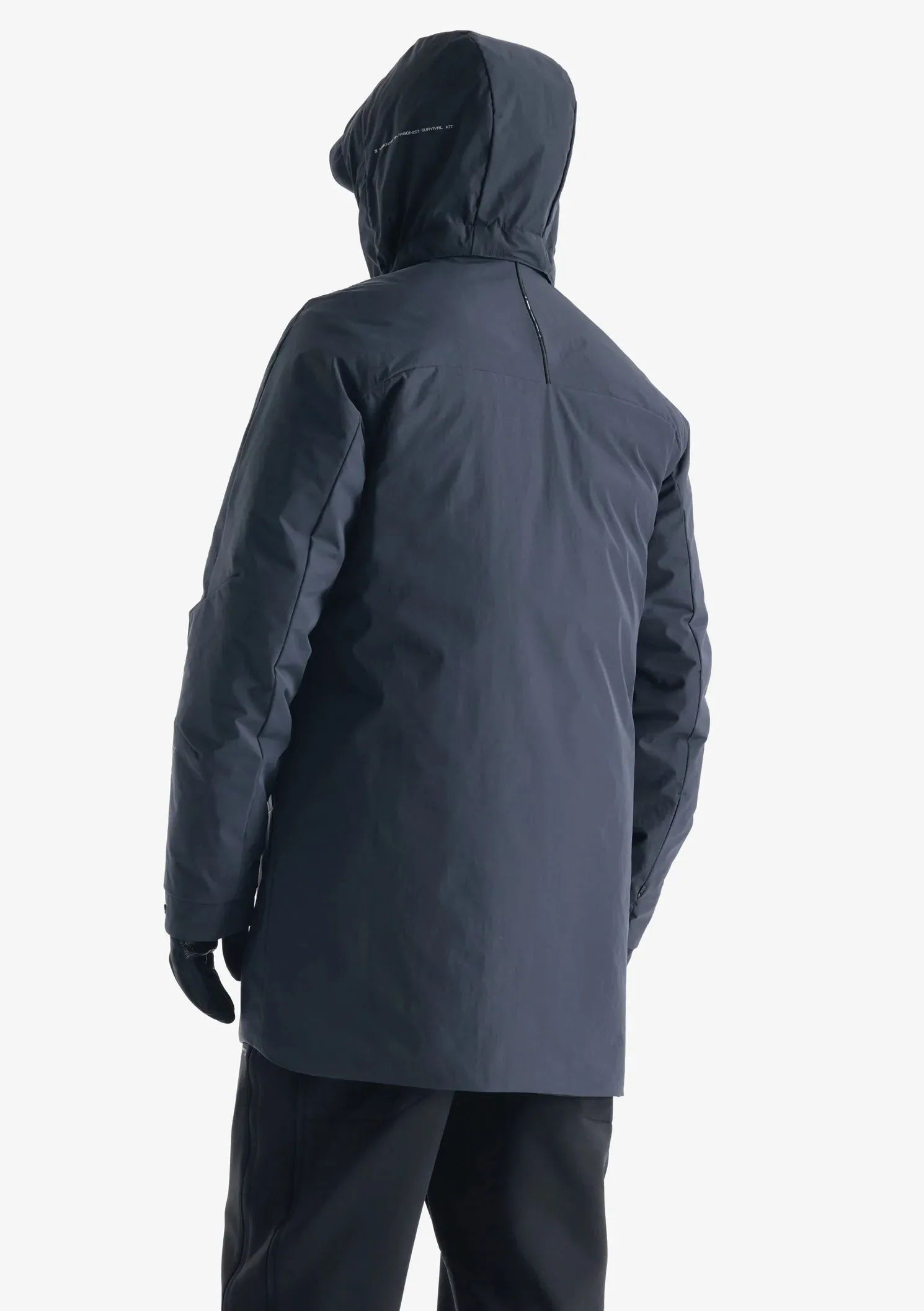 KRAKATAU MASARU Removable Hood Trench Coat Qm484