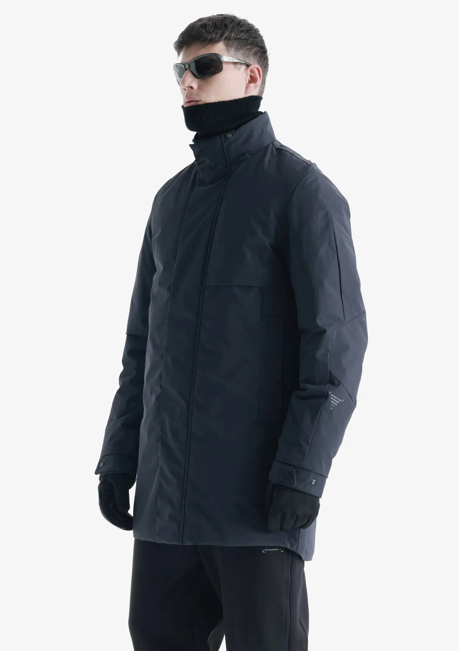 KRAKATAU MASARU Removable Hood Trench Coat Qm484
