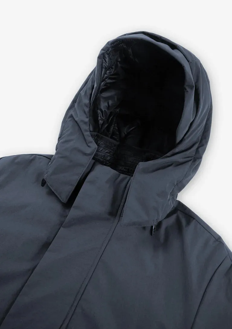 KRAKATAU MASARU Removable Hood Trench Coat Qm484