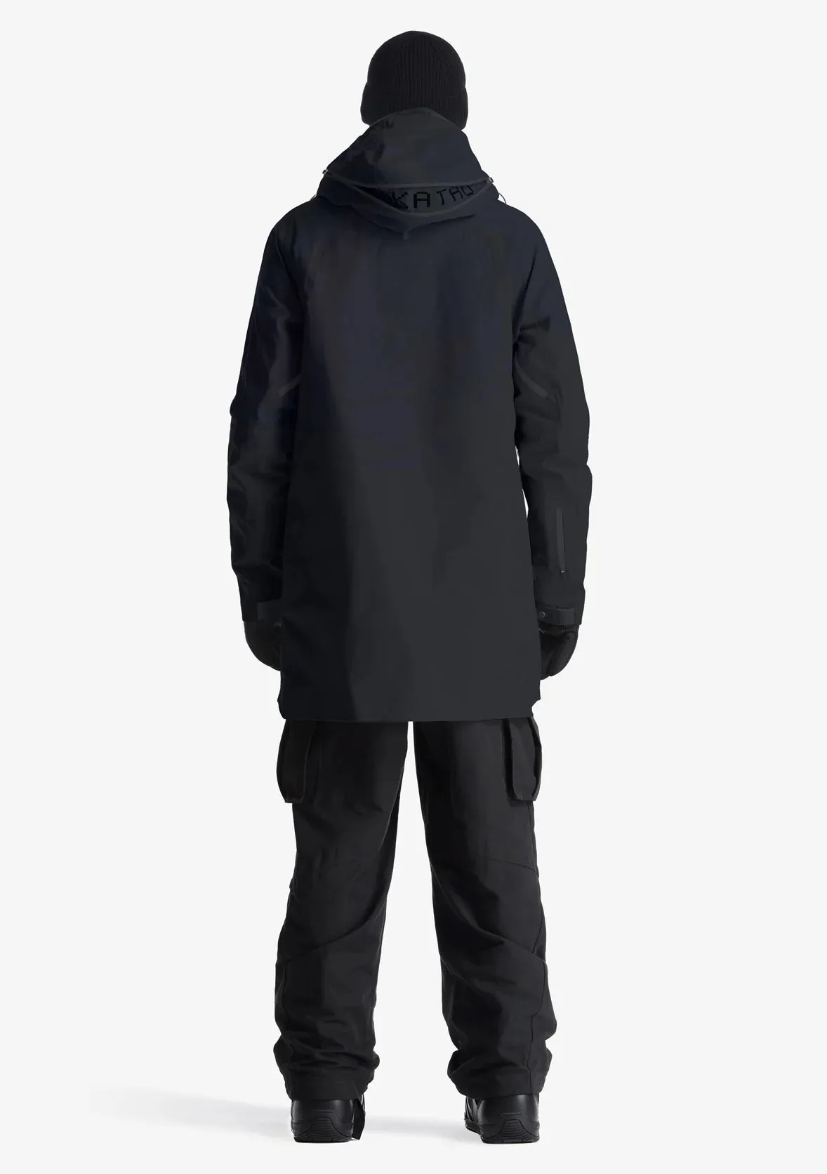 KRAKATAU PLANCK Liner Parka Qm481-1 BLACK