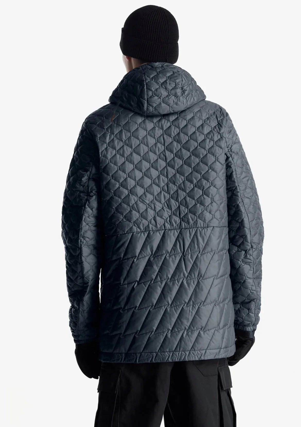 KRAKATAU PLANCK Liner Parka Qm481-1 BLACK