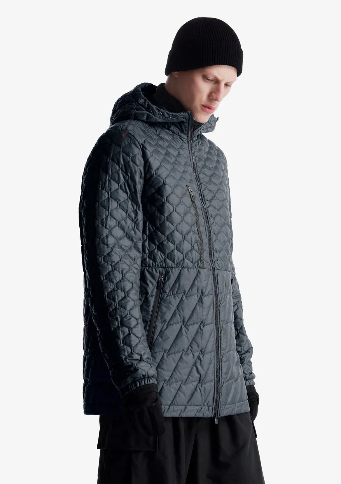 KRAKATAU PLANCK Liner Parka Qm481-1 BLACK