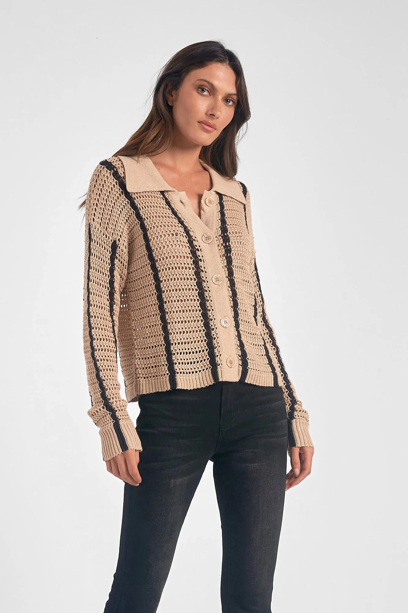 Kylee Collared Cardigan