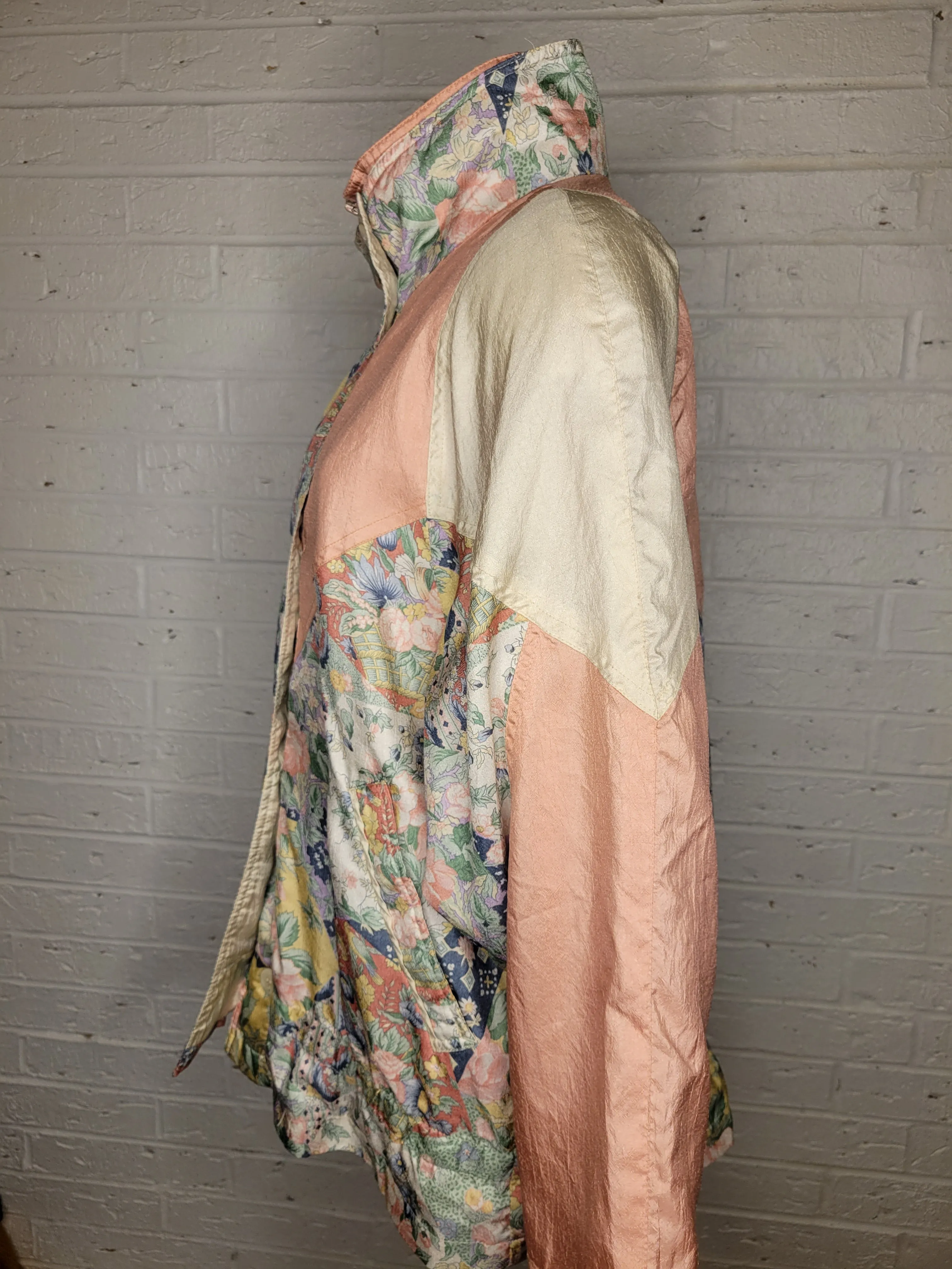 L/XL - Vintage Pastel Windbreaker