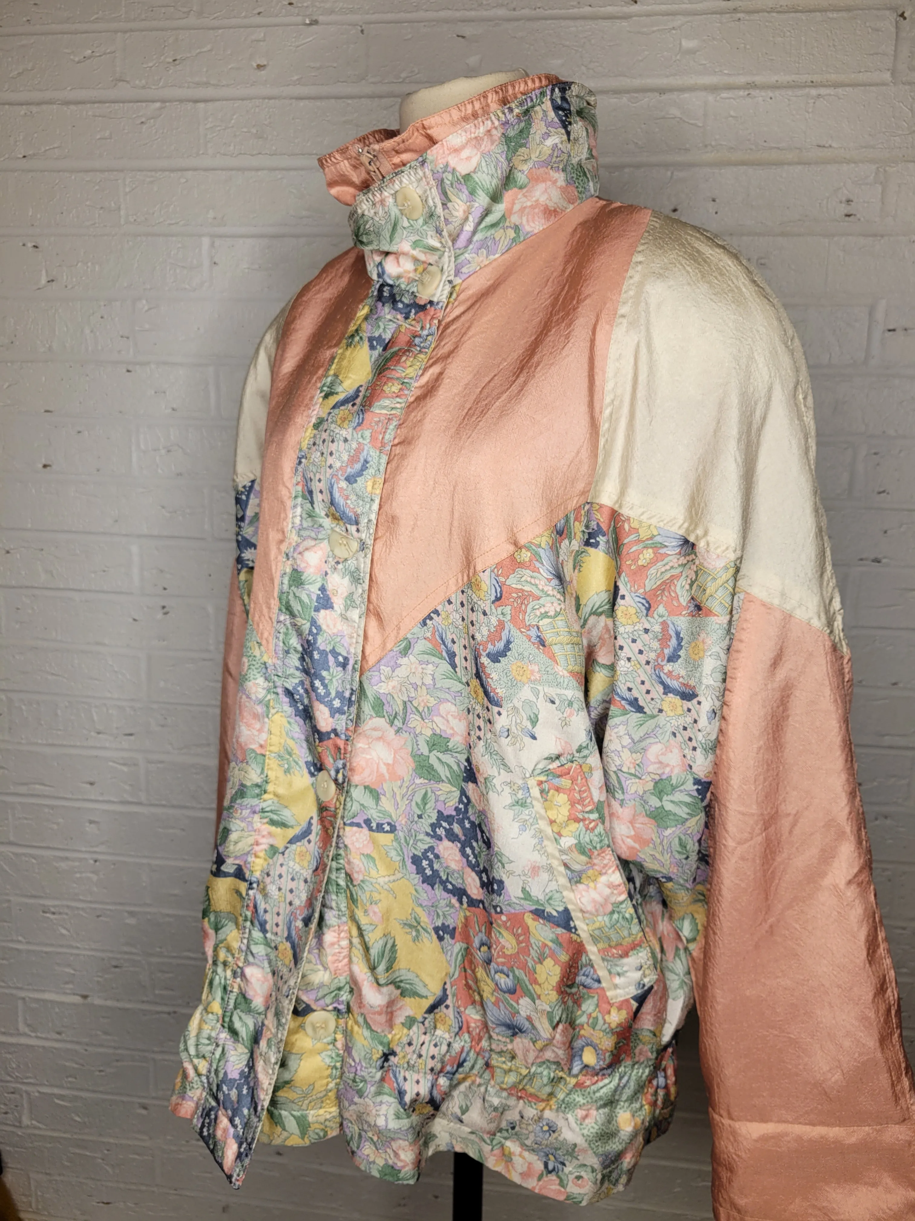 L/XL - Vintage Pastel Windbreaker