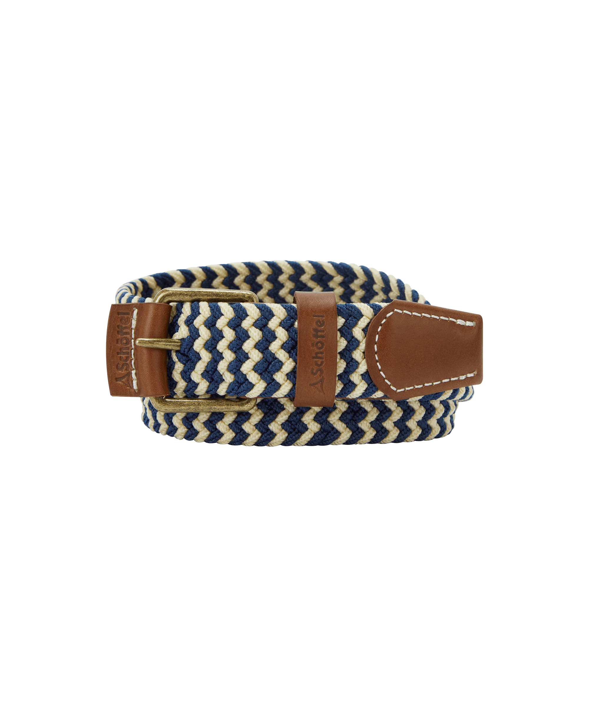 Matlock Belt - Navy/Lemon