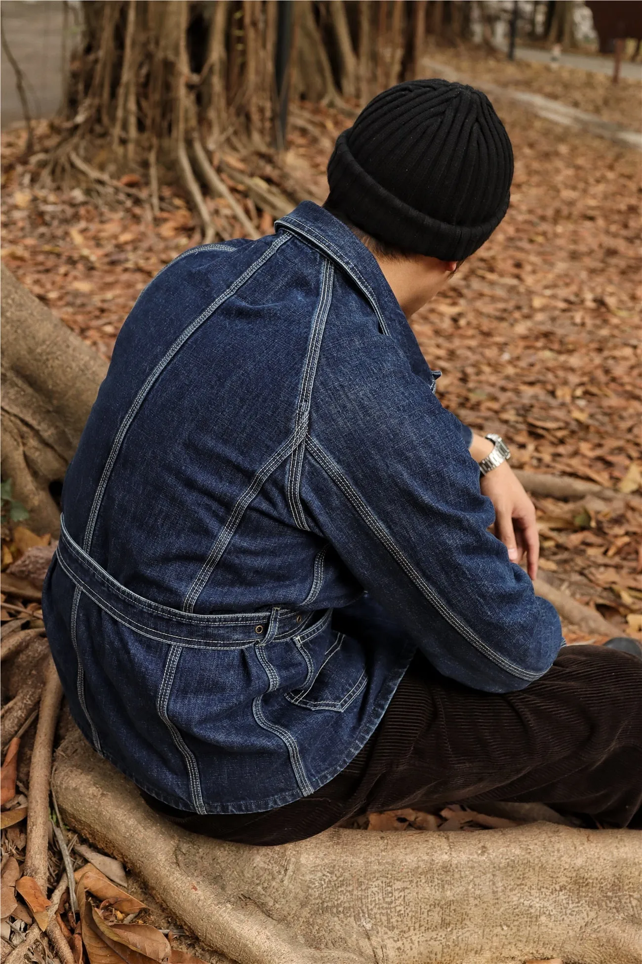 Men's Moto Denim Jacket