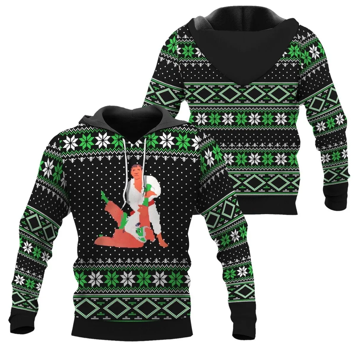Santa Chrismas Pullover & Zip Hoodie