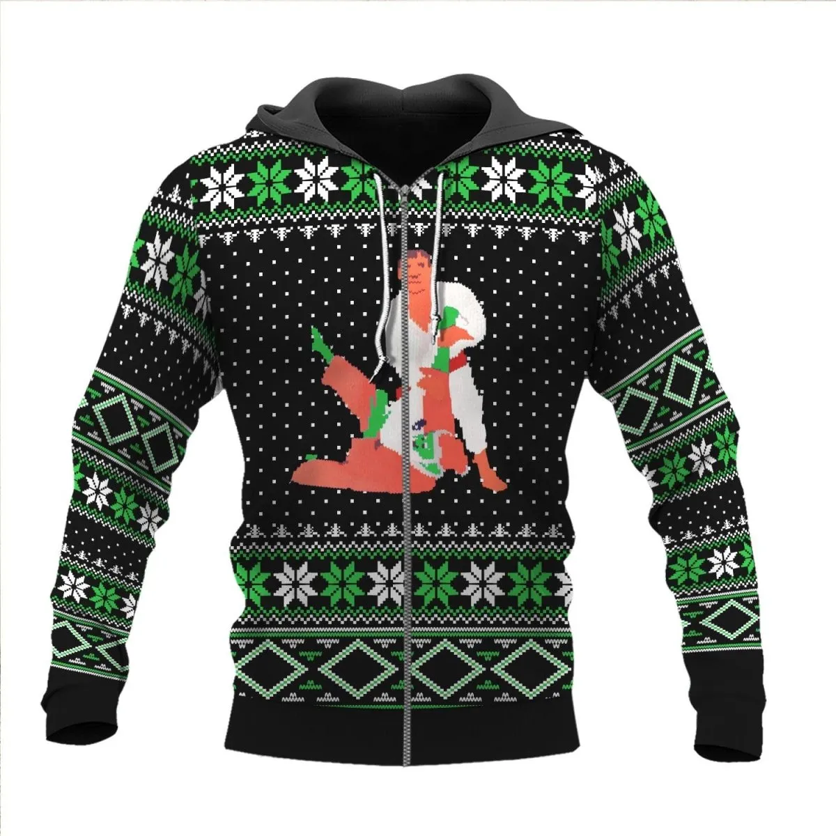 Santa Chrismas Pullover & Zip Hoodie