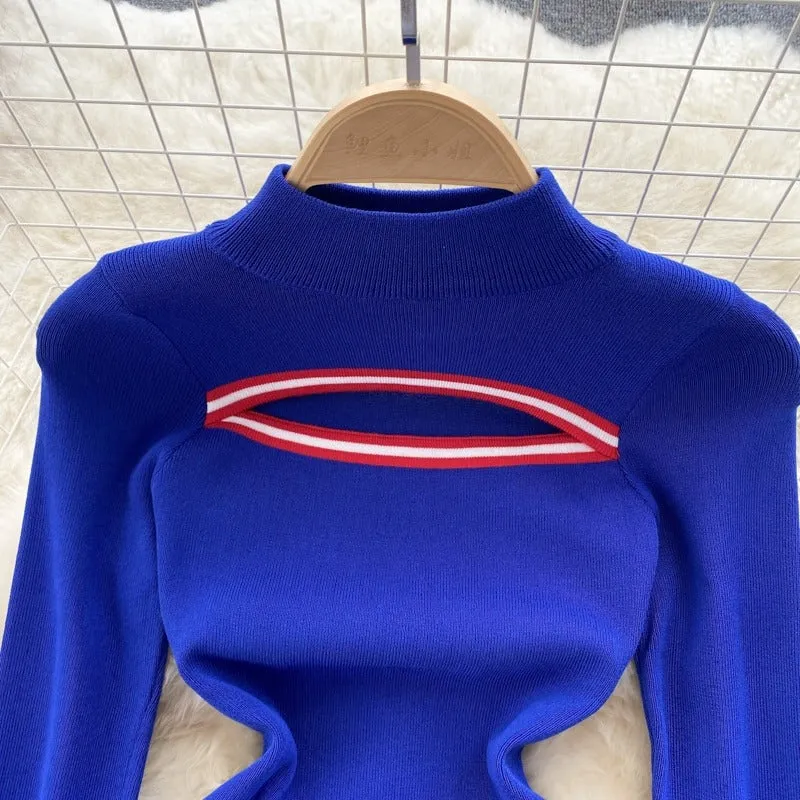 Soneya High Neck Bodycon Dress