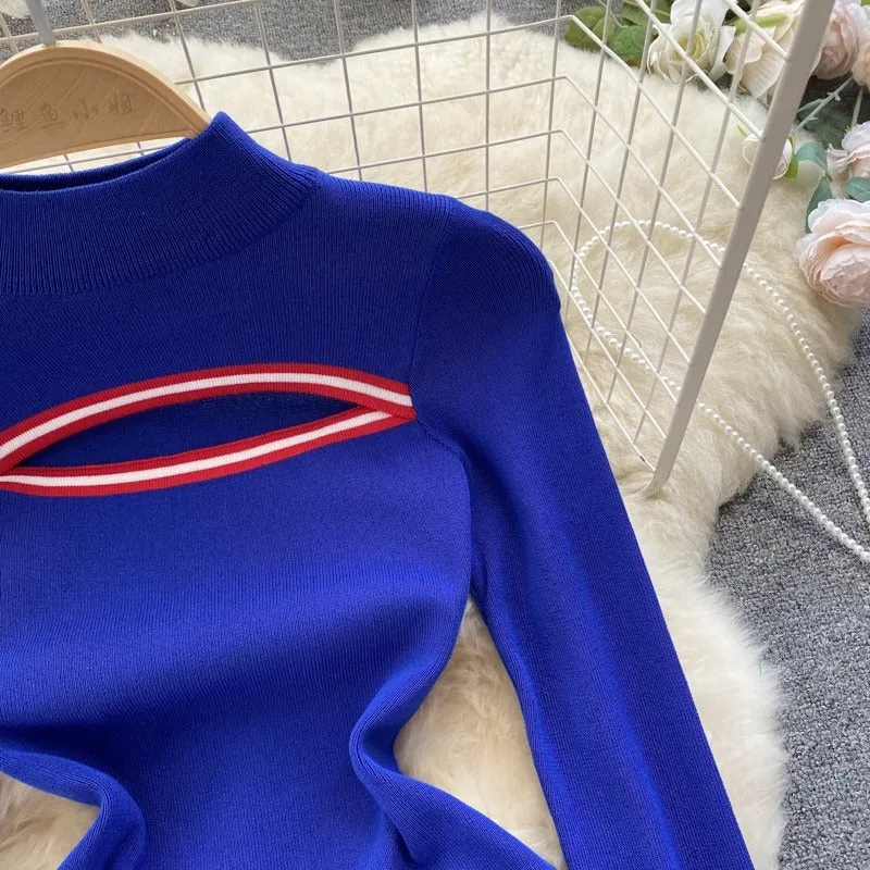 Soneya High Neck Bodycon Dress