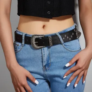Y2K Vintage Star Rivet Belt