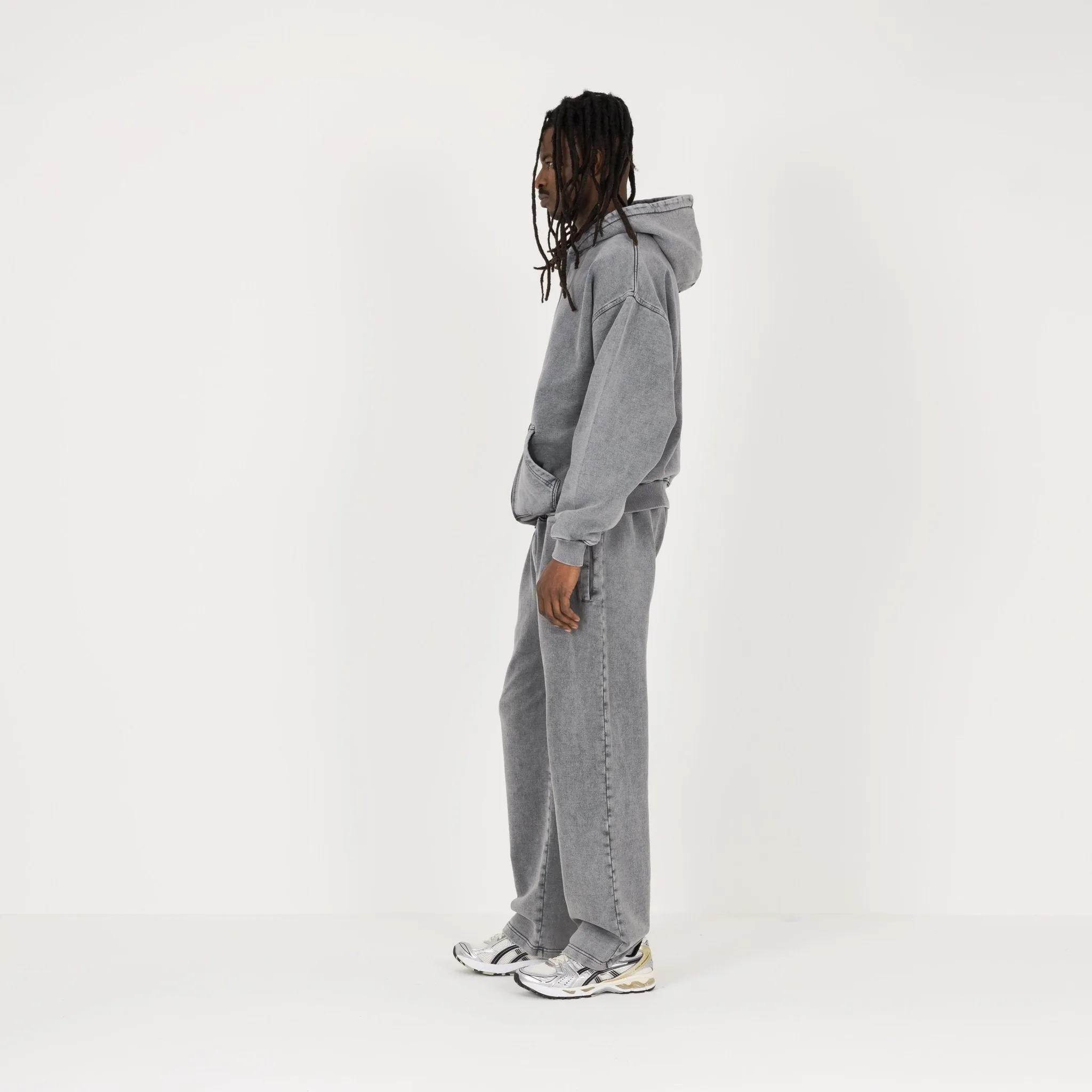 Zip Hoodie - Vintage Grey