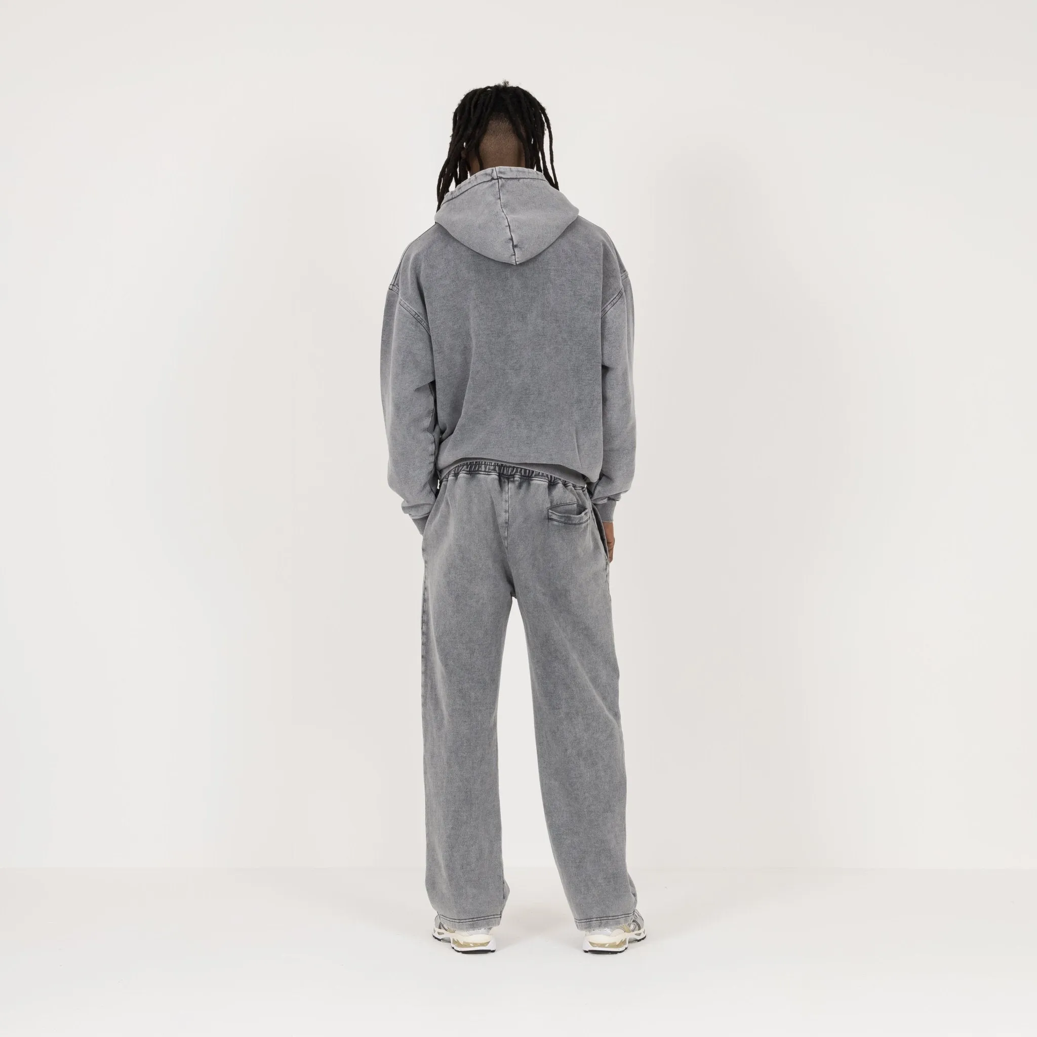 Zip Hoodie - Vintage Grey